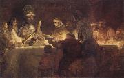 REMBRANDT Harmenszoon van Rijn The Conspiracy of Claudius Civilis oil painting